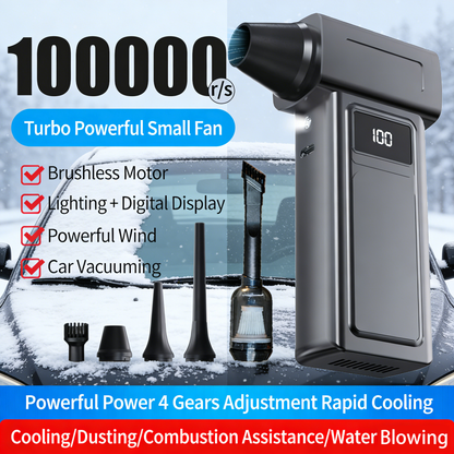 All-in-One Air Blaster Pro – Clear Snow, Dry Pets, Ignite Fires, Blow Debris. Your Ultimate Portable Air Solution.