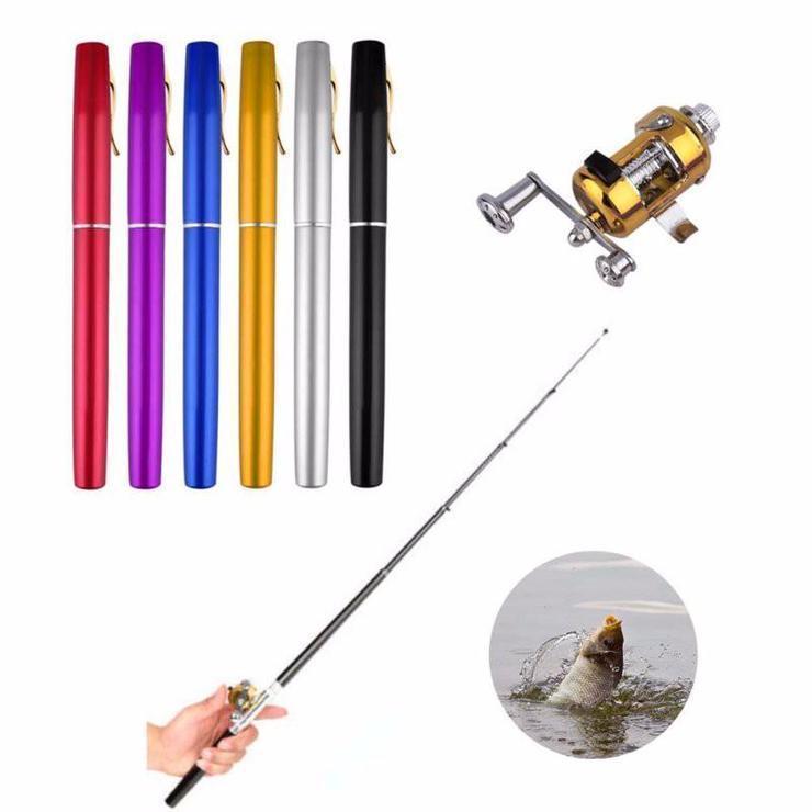 🎣 Pocket-Ready Micro Adventure Rod – Ultra-Compact Alloy Travel Fishing Tool