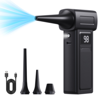 All-in-One Air Blaster Pro – Clear Snow, Dry Pets, Ignite Fires, Blow Debris. Your Ultimate Portable Air Solution.