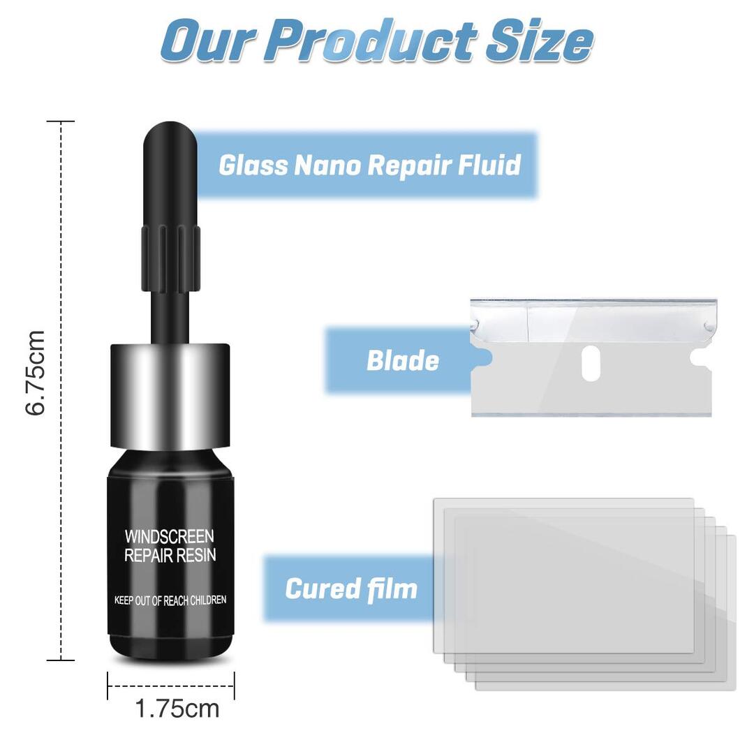 🔥Crystal Glass Repair Liquid (TOP SELLER 2026)🚗