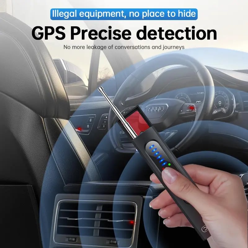 Limited-Time Offer ⏳ Hidden Camera & GPS Tracker Detector with RF Signal Scanner – Find Hidden GPS Trackers Now🔥