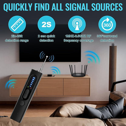 Limited-Time Offer ⏳ Hidden Camera & GPS Tracker Detector with RF Signal Scanner – Find Hidden GPS Trackers Now🔥