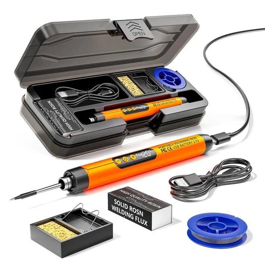 🔥Last Day Discount 49% Off 🧰Portable USB Adjustable Temperature Soldering Iron Gun