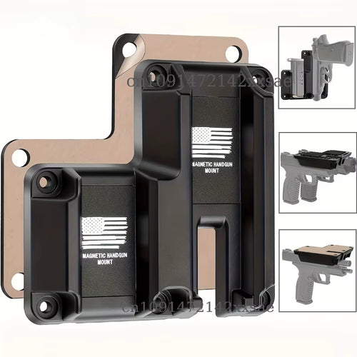 Dual-Slot Vehicle Handgun Mount — Secure Two Firearms, Ready When It Matters Most