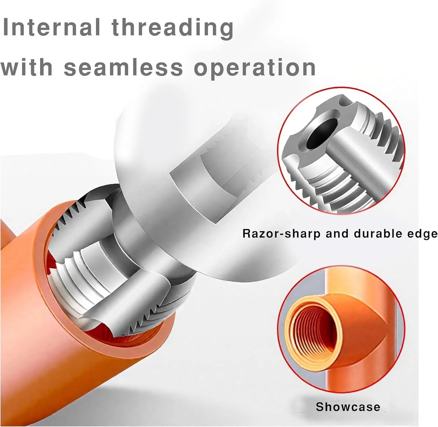 🛠️ Create Leak-Free Threads Instantly - 49% OFF- ✨ Ultimate Dual-Function Pipe Threading Tool - No Rework, Perfect Fits