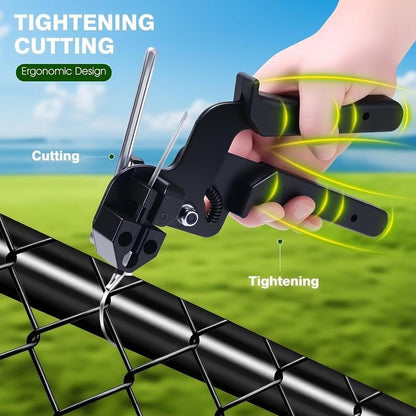 🔧 Strong Metal Tie Tool Kit – Easy Cable & Wire Organizer for Home and Garage