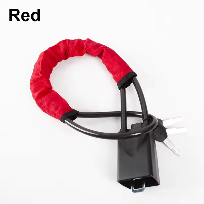 🔐 ParkGuard™ Universal Steering Wheel Lock – Heavy-Duty Car Anti-Theft Device with 3 Keys, Quick Install Security Lock for Cars, Trucks & SUVs