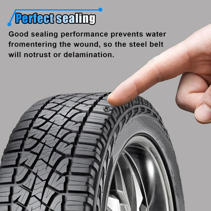 Be Ready Before It Happens — 60PCS Emergency Tire Rescue Plugs Kit