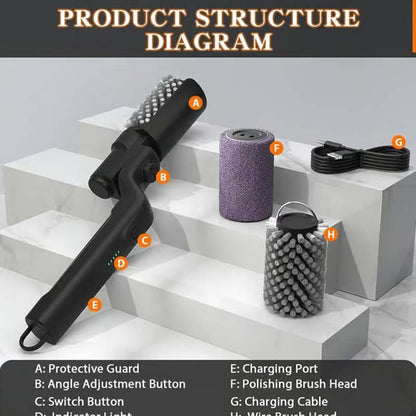 One Electric Brush. Cleans Everything 🔥🍖🍽️