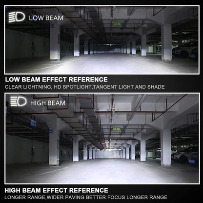 🎁LAST DAY DEAL✨ H4 LED Headlight 49% OFF Integrated High&Low Beam | Super Bright