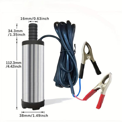 🔥Limited-time discount of 40%🔥Portable Submersible Pump, Ideal for Diesel, Kerosene & Water🛢️