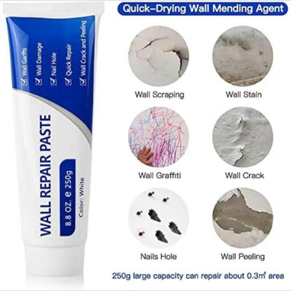 ⚡ 5-Minute Wall Repair Paste – Fix Cracks, Holes & Peeling Paint Instantly