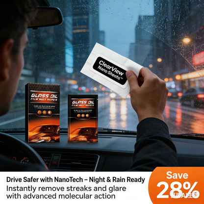 Drive Clear. See Sharp. Wipe Once.