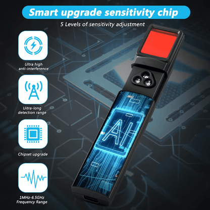 Limited-Time Offer ⏳ Hidden Camera & GPS Tracker Detector with RF Signal Scanner – Find Hidden GPS Trackers Now🔥