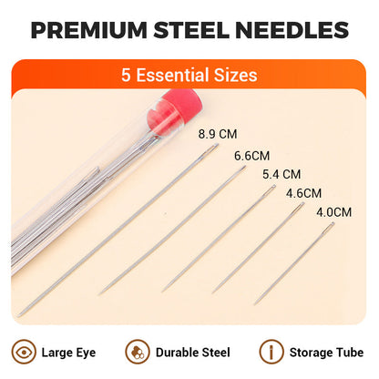 🧵 Pro Hand Sewing Needle Set – 36PCS DIY Craft Kit