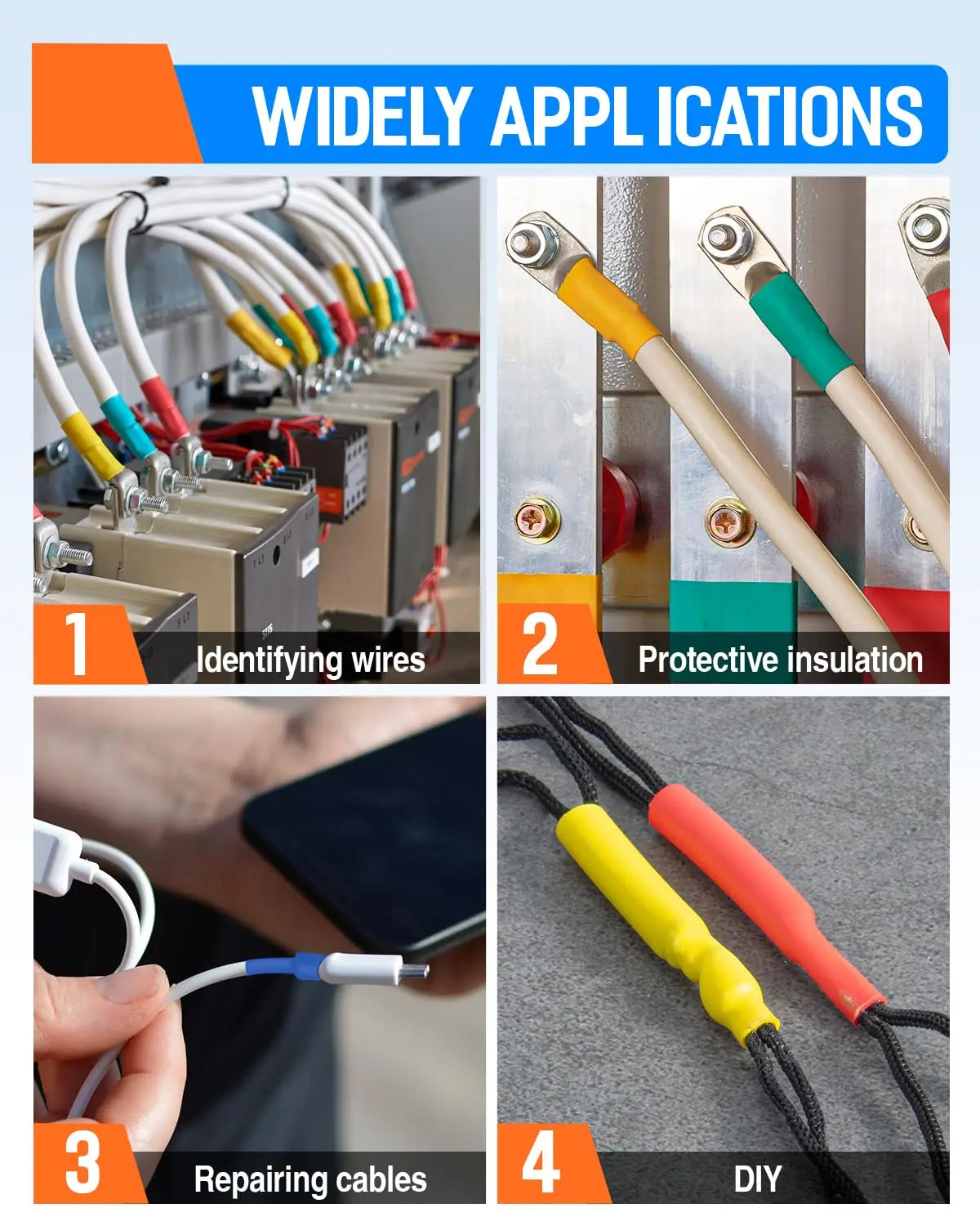Stop Hidden Electrical Fires Before They Start — Waterproof Heat Shrink Protection Kit (530PCS)