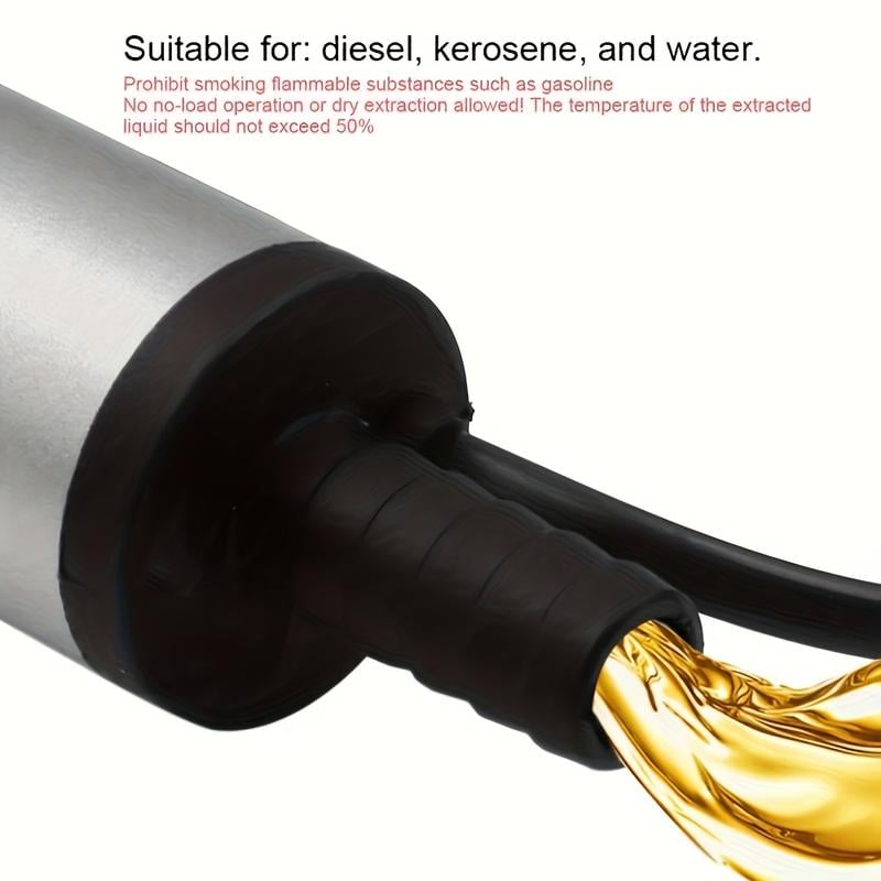 🔥Limited-time discount of 40%🔥Portable Submersible Pump, Ideal for Diesel, Kerosene & Water🛢️