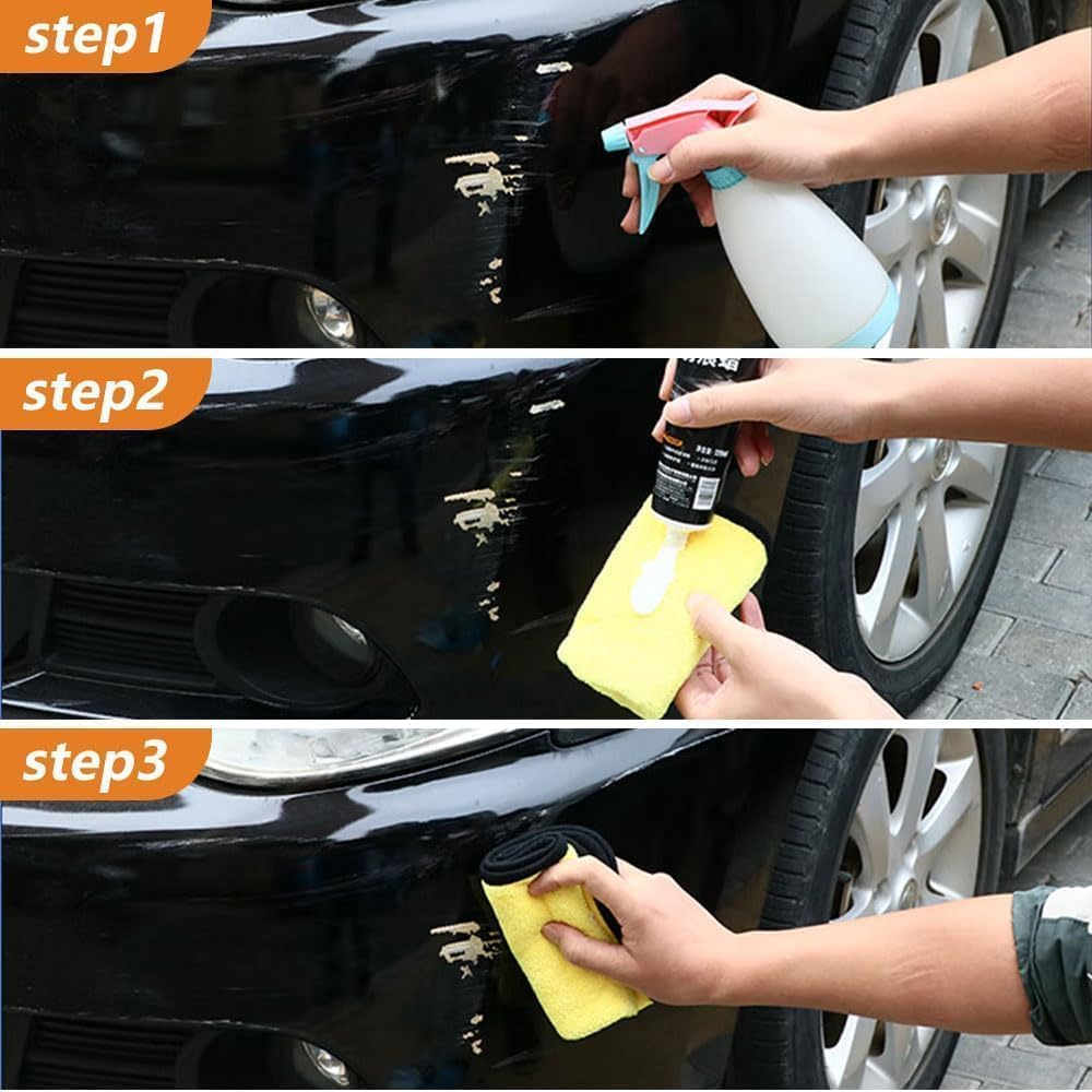 Scratch Repair Wax for Car, 2026 Upgrade Car Scratch Repair Paste Polishing Wax, Premium Car Scratch Remover Kit with Wipe & Sponge for Vehicles for Scratches