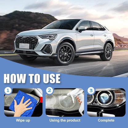 ⏳Time-Limited Special⏰Car Headlight Cleaning and Restoration Agent
