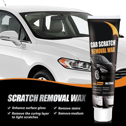 Scratch Repair Wax for Car, 2026 Upgrade Car Scratch Repair Paste Polishing Wax, Premium Car Scratch Remover Kit with Wipe & Sponge for Vehicles for Scratches