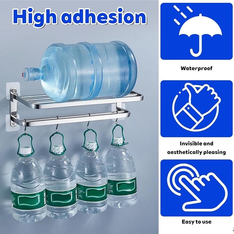 🎁LAST DAY SALE 49% OFF💕⚡⚡Drill Free Adhesive Hooks