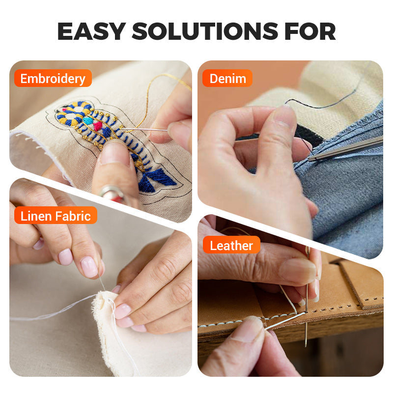 🧵 Pro Hand Sewing Needle Set – 36PCS DIY Craft Kit