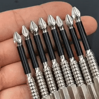 🔧 Pro-Grade Magnetic Driver Bit Set – Anti-Slip Impact Bits for Drill & Electric Screwdrivers 💪