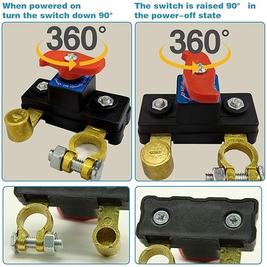 🔥Car Battery Power Cut-Off Switch Breaker