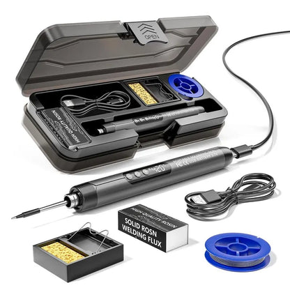 🔥Last Day Discount 49% Off 🧰Portable USB Adjustable Temperature Soldering Iron Gun