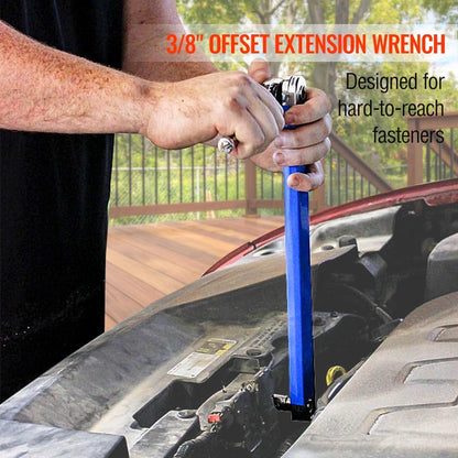 Impact Ready Offset Extension Wrench,Universal Extensions Wrench for Small Place