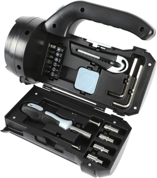 Outdoor Flashlight with Hand Tool Kit