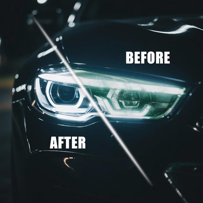 ⏳Time-Limited Special⏰Car Headlight Cleaning and Restoration Agent