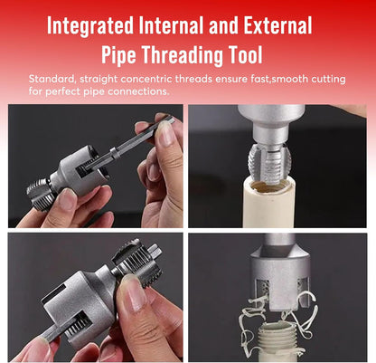 PVC Pipe Threader 3pcs
