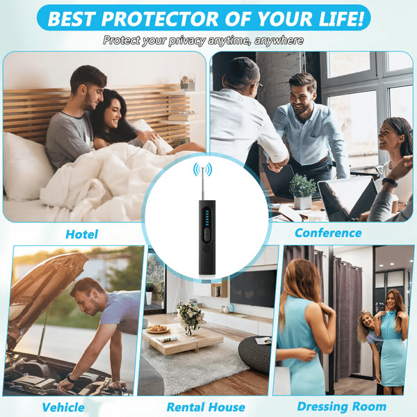 Limited-Time Offer ⏳ Hidden Camera & GPS Tracker Detector with RF Signal Scanner – Find Hidden GPS Trackers Now🔥