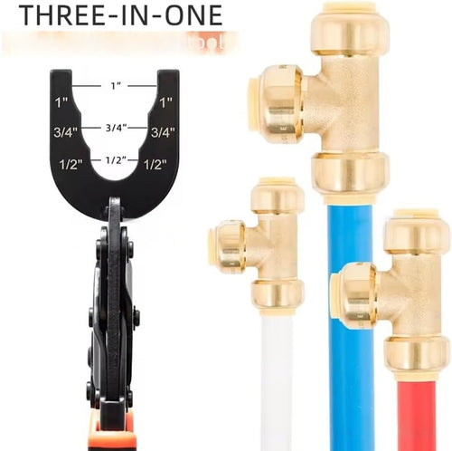 Exclusive Offer💥Fit Disconnect Tong Tool for Easily Removing Push-to-Connect Fittings(1/2in, 3/4in, 1in)