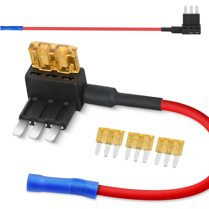 12V Add-A-Circuit Fuse Tap Kit – 4 Types (ATO/ATC/ATM/APM) | Safe Power for Your Car Accessories