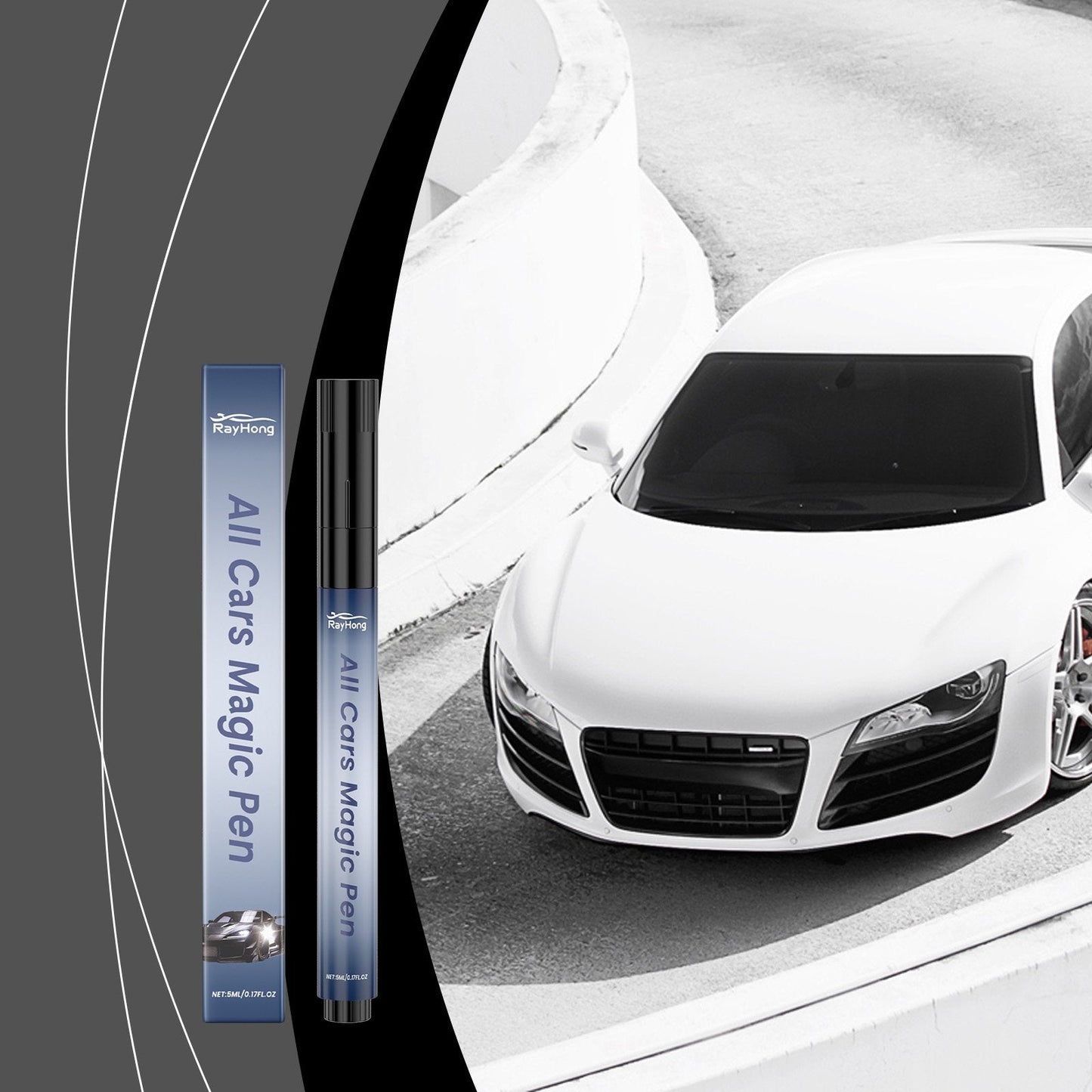 💥Buy One Get One Free⚡Magic Car Scratch Removal Pen (2PCS)⚡