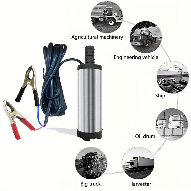 🔥Limited-time discount of 40%🔥Portable Submersible Pump, Ideal for Diesel, Kerosene & Water🛢️