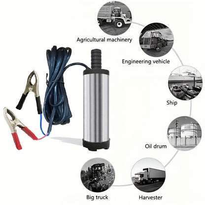 🔥Limited-time discount of 40%🔥Portable Submersible Pump, Ideal for Diesel, Kerosene & Water🛢️