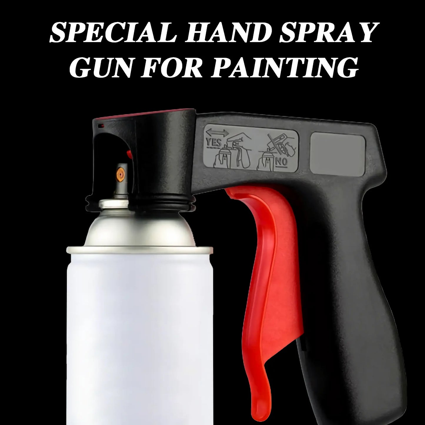 🎨 SprayPro™ Comfort Grip Paint Applicator – Portable Handle Tool for Smooth & Even Coating, Perfect for Car Touch-Ups and DIY Projects