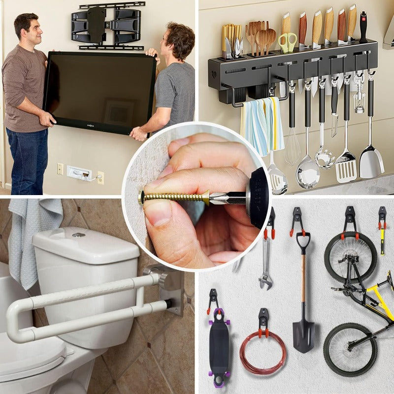 Steel Wall Anchors Set