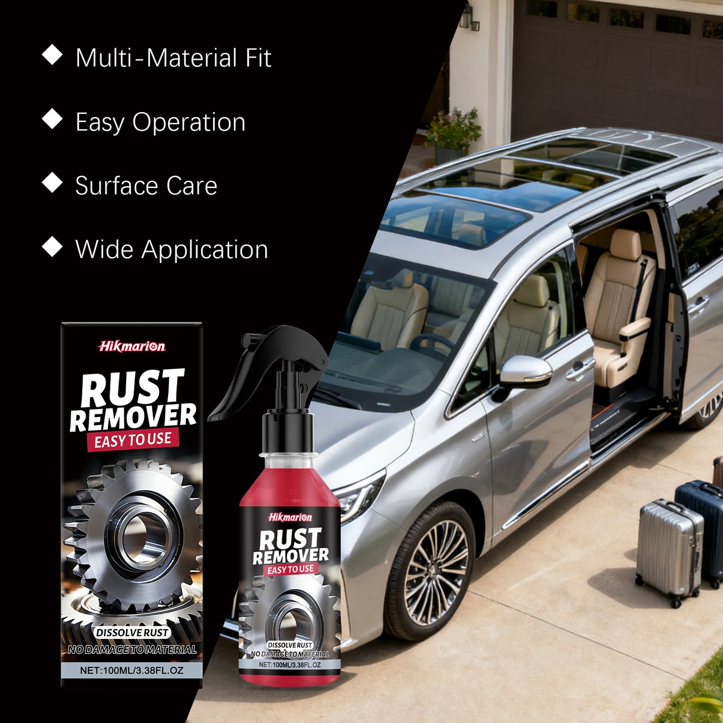 Spray Away Rust in Seconds — Restore Metal Like New! 🚗✨