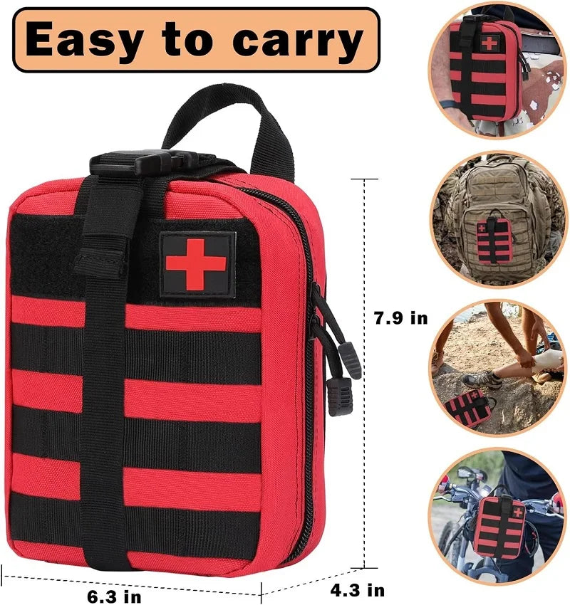 Stay Ready Before It Happens – Tactical Emergency Survival Kit for Car, Home & Outdoor Readiness