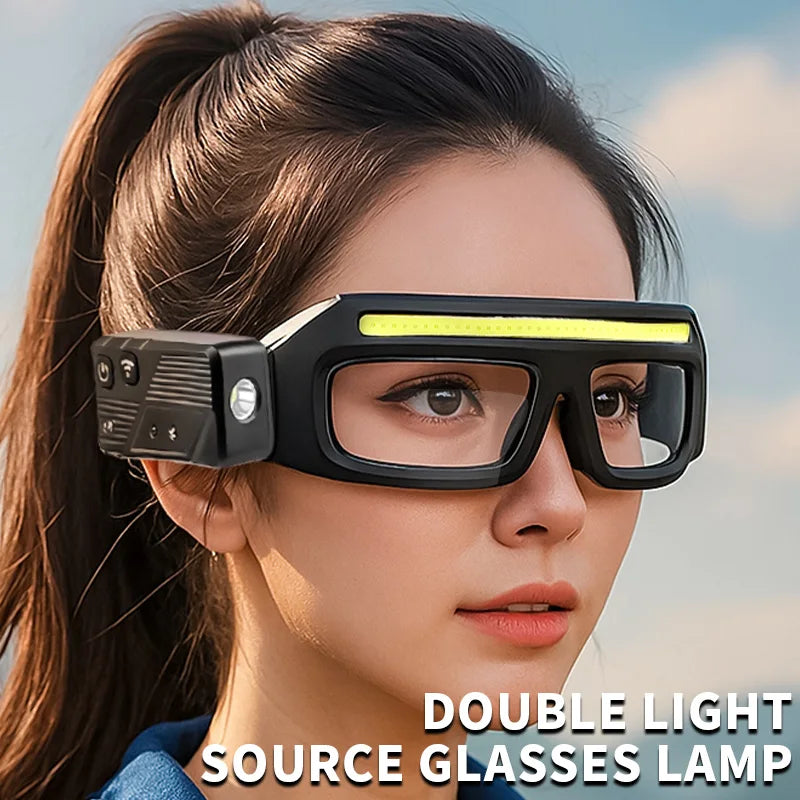 Stop Risking Your Eyes in the Dark — Light & Protection in One.