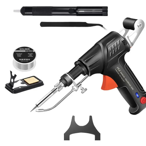 Auto-Feed Soldering Iron Kit – One-Hand Welding Made Easy 🔥 Built-in Heating + Automatic Solder Feed for Fast, Clean Repairs — No Extra Hands Needed!