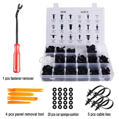 620-Piece Professional Automotive Fastener Kit One Box. Every Clip. Every Panel. 🔧🚗
