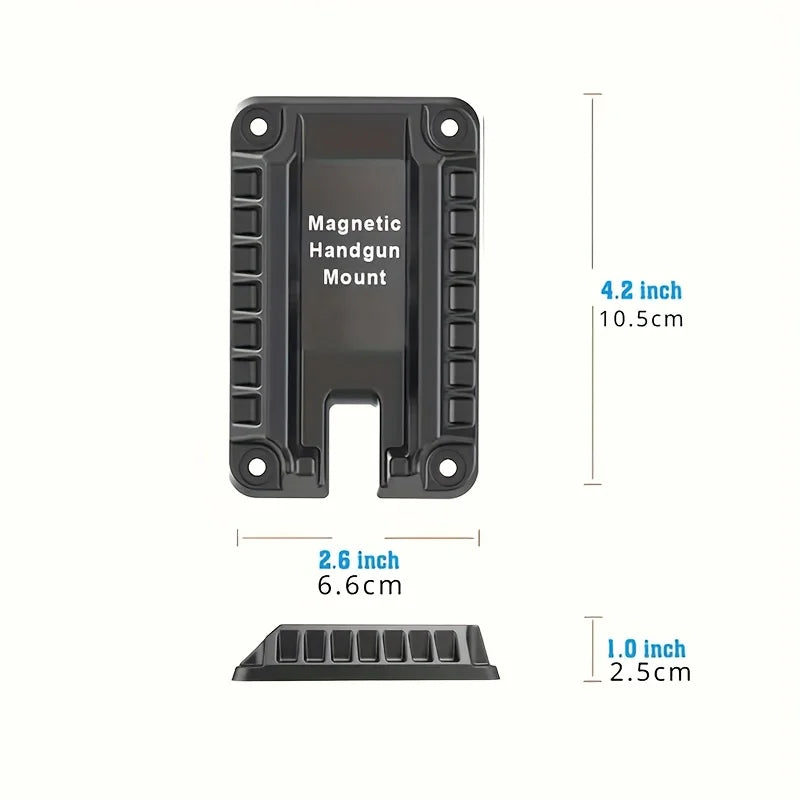 Dual-Slot Vehicle Handgun Mount — Secure Two Firearms, Ready When It Matters Most