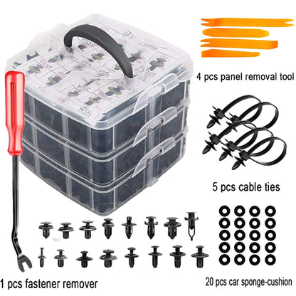 620-Piece Professional Automotive Fastener Kit One Box. Every Clip. Every Panel. 🔧🚗