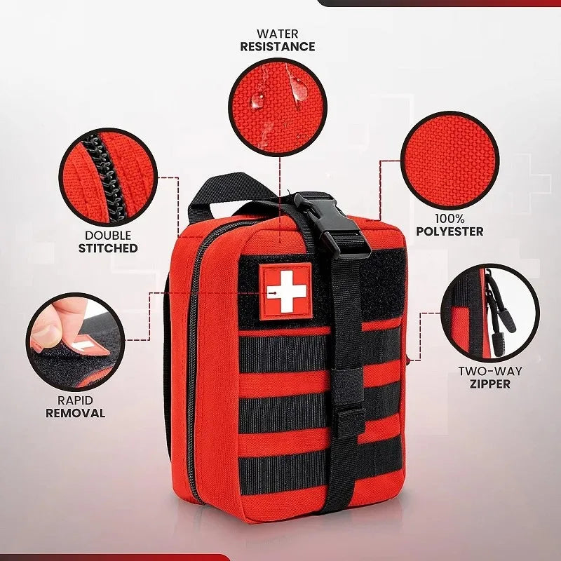 Stay Ready Before It Happens – Tactical Emergency Survival Kit for Car, Home & Outdoor Readiness