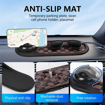 Unlock New Experience During Driving-Car Phone Holder with Anti-slip Pad Makes You Enjoy your Each Driving Travel-1
